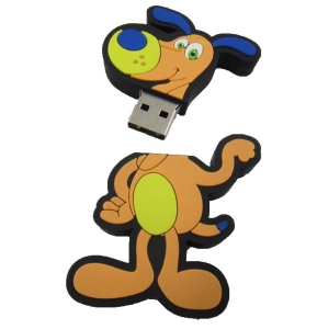 Memoria USB en PVC 2D diseño Perro
