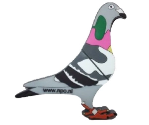 Memoria USB en PVC 2D diseño Pajaro