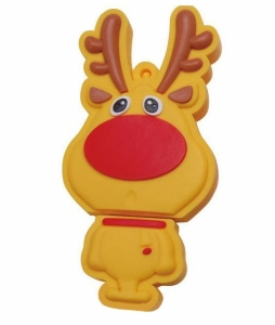 Memoria USB en PVC 2D diseño Reno