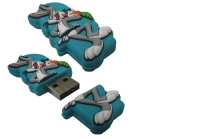 Memoria USB en PVC 2D diseño Bugs Bunny