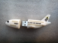 Memoria USB en PVC 3D diseño Avion