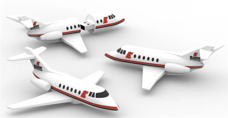 Memoria USB en PVC 3D diseño Avioneta