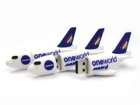 Memoria USB en PVC 3D diseño Avion