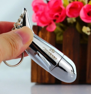 Memoria USB metalica en modelo de Avion