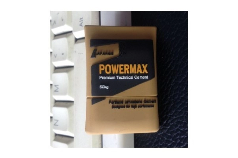 Memoria USB en PVC 2D diseño Saco de Cemento