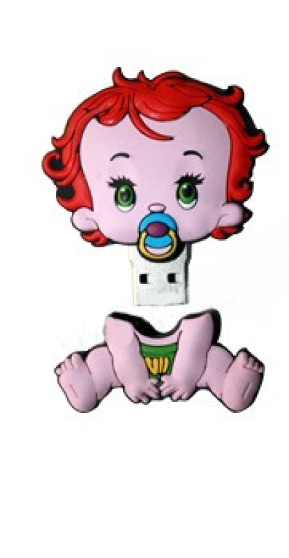 Memoria USB en PVC 2D diseño Bebe