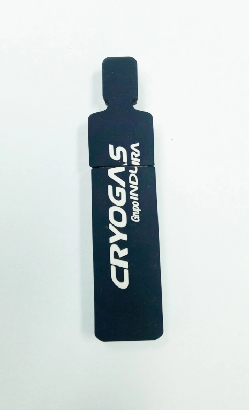 Memoria USB en PVC 2D diseño Botella Cryogas