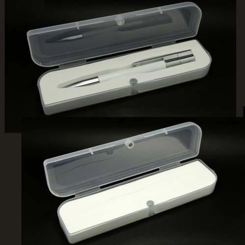 Caja Plastica para Boligrafo con espuma troquelada