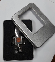 Caja Rectangular de Aluminio con Ventana para empaque de USB