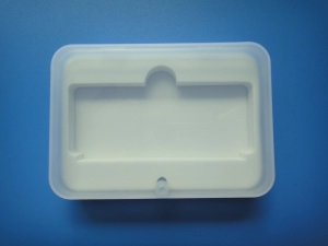 Caja Plastica con espuma troquelada