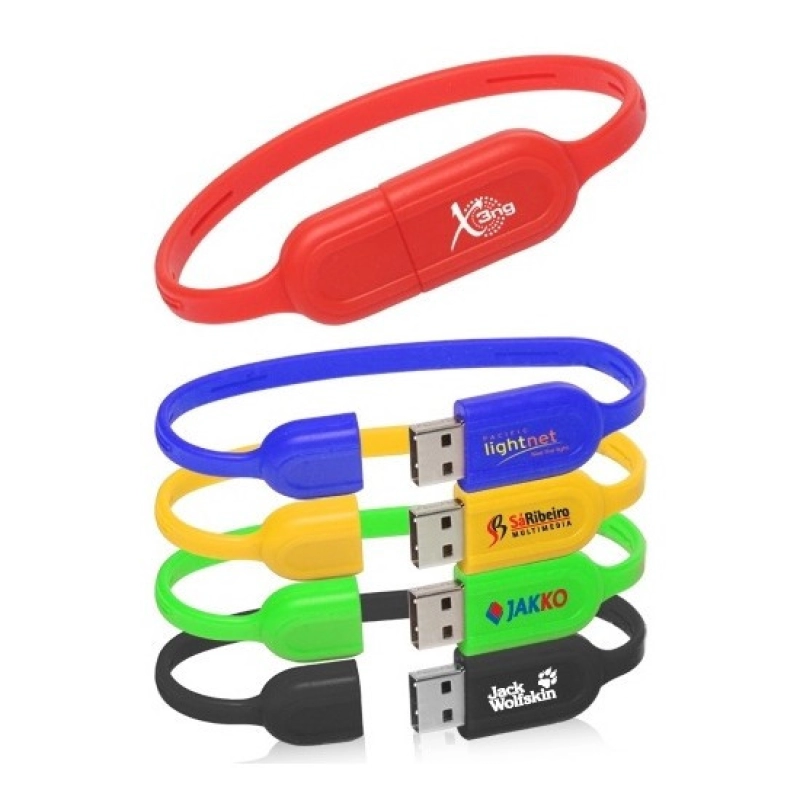 Memoria USB Brazalete en silicona