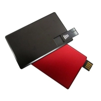 Memoria USB en forma de Tarjeta, en Aluminio