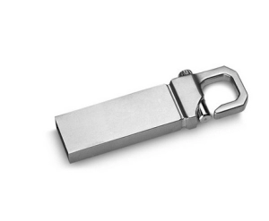 Memoria USB metalica en forma de Clip