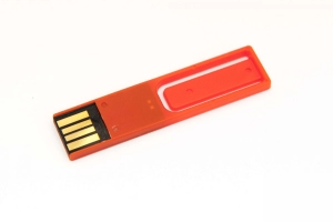 Memoria USB plastica en forma de Clip