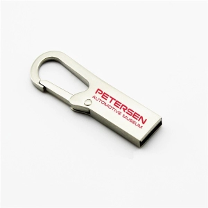 Memoria USB metalica en forma de Clip