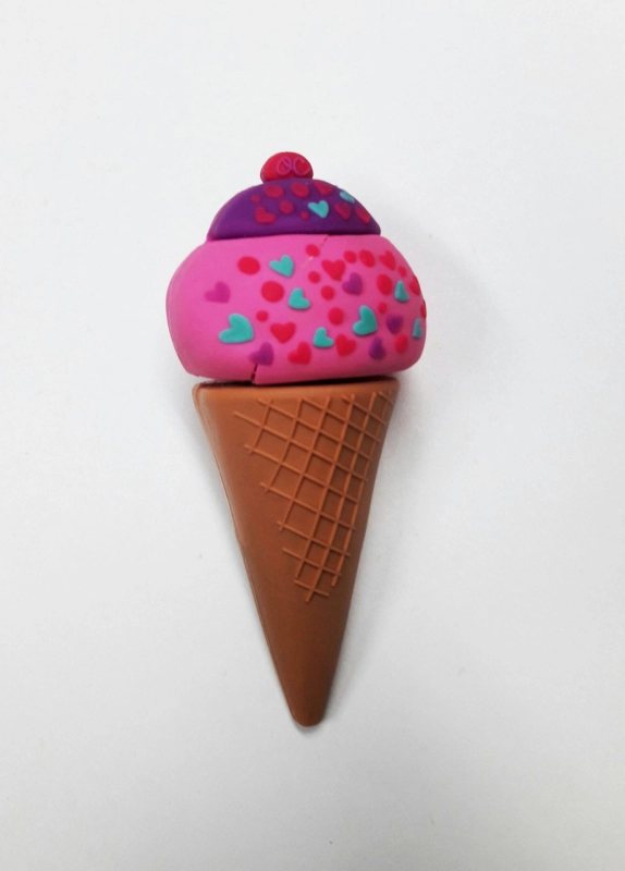Memoria USB en PVC 3D diseño Cono de Helado