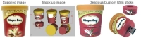 Memoria USB en PVC 3D diseño Litro de Helado