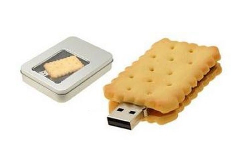 Memoria USB en PVC 2D diseño Galleta