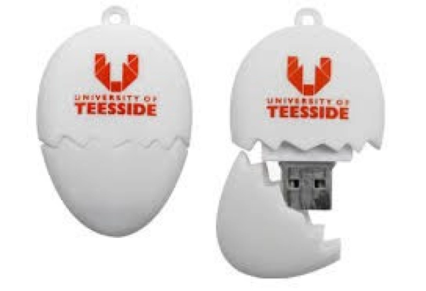 Memoria USB en PVC 2D diseño Huevo