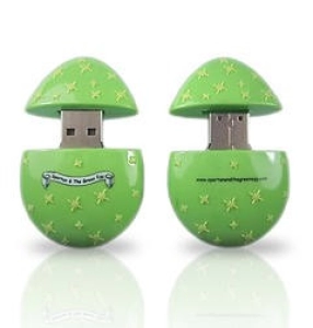 Memoria USB en PVC 3D diseño Huevo