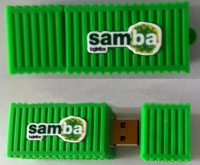 Memoria USB en PVC 3D diseño Contenedor