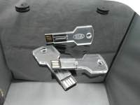 Memoria USB de Cristal en forma de llave