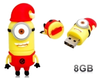 Memoria USB en PVC 3D diseño Minion