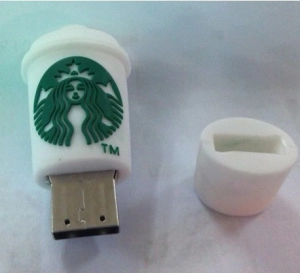 Memoria USB en PVC 3D diseño Taza de Cafe