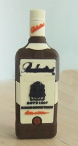 Memoria USB en PVC 3D diseño Botella de Licor