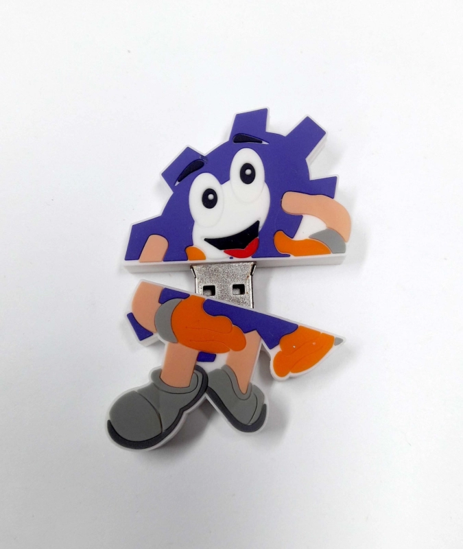 Memoria USB en PVC 2D diseño Logo Ingepol