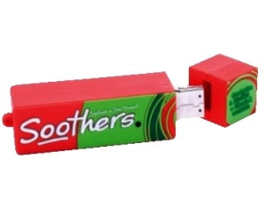 Memoria USB en PVC 2D diseño Crema Dental