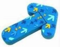 Memoria USB en PVC 2D diseño Flecha