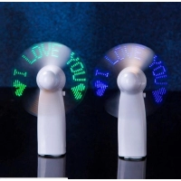 Ventilador Portatil con Mensaje en LED