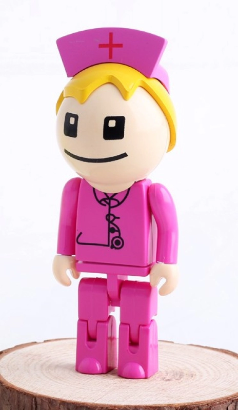 Memoria USB plastica diseño enfermera