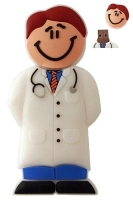 Memoria USB en PVC 2D diseño Doctor
