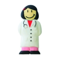 Memoria USB en PVC 2D diseño Doctora