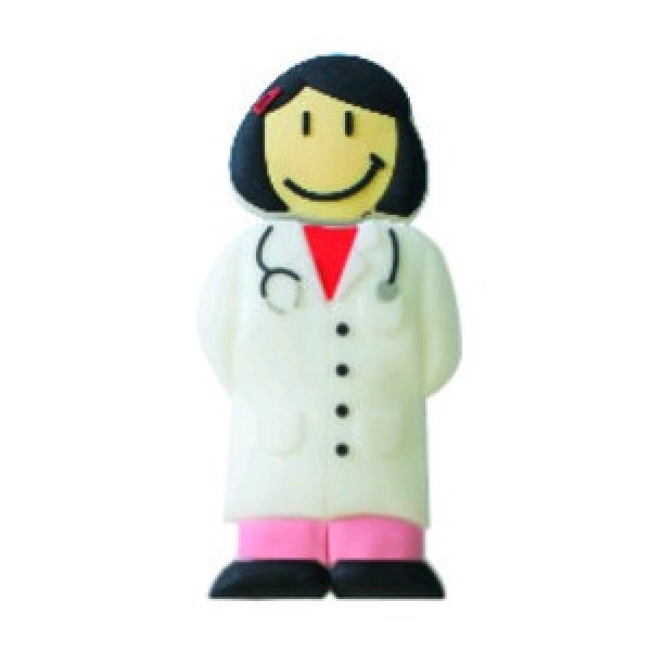 Memoria USB en PVC 2D diseño Doctora