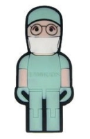 Memoria USB en PVC 2D diseño Doctor
