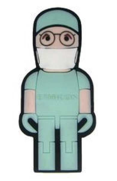 Memoria USB en PVC 2D diseño Doctor