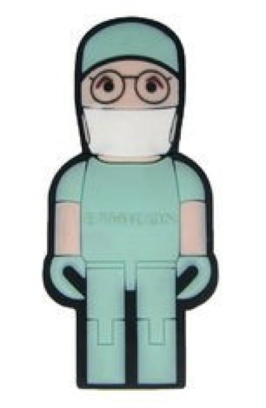 Memoria USB en PVC 2D diseño Doctor
