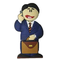 Memoria USB en PVC 2D diseño Ejecutivo