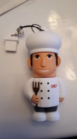 Memoria USB en PVC 3D diseño de Chef