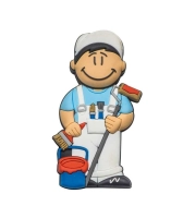 Memoria USB en PVC 2D diseño Pintor
