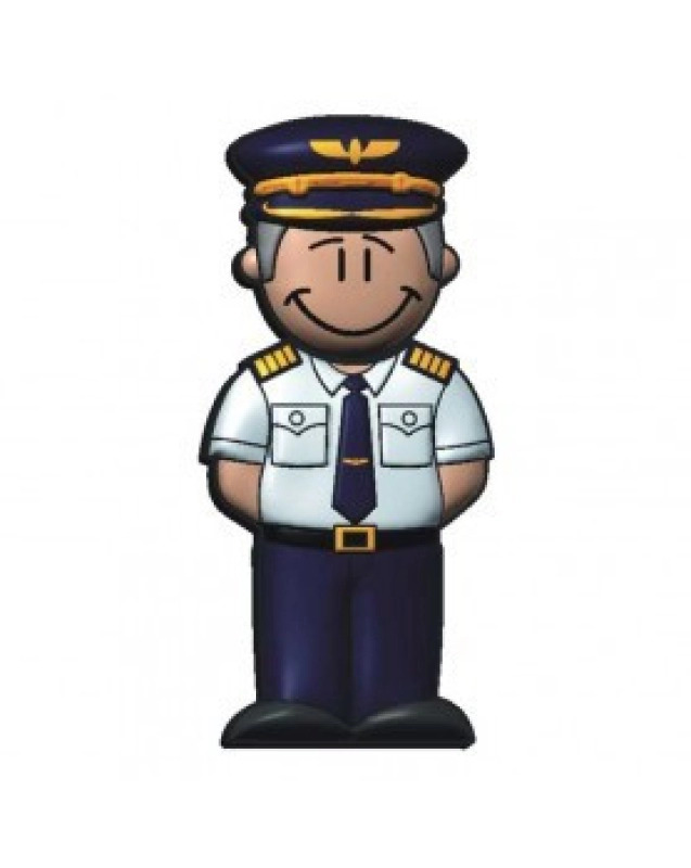 Memoria USB en PVC 2D diseño Piloto