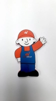 Memoria USB en PVC 2D diseño Obrero Way Group