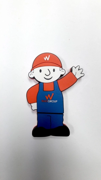 Memoria USB en PVC 2D diseño Obrero Way Group