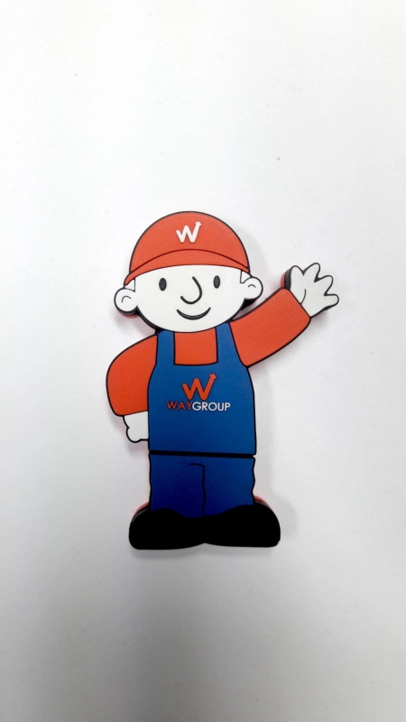 Memoria USB en PVC 2D diseño Obrero Way Group