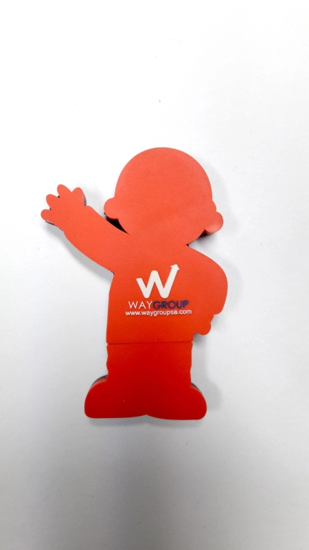 Memoria USB en PVC 2D diseño Obrero Way Group