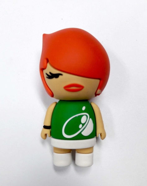 Memoria USB en PVC 3D diseño Figura Cabeza Grande