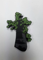 Memoria USB en PVC 2D diseño Arbol